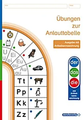 Image de Übungen zur Anlauttabelle Ausgabe mit Artikelkennzeichnung
