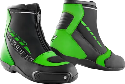 Produktbild von Bogotto Lap Motorradschuhe, schwarz/grün, 41