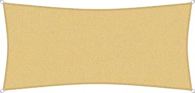 Produktbild von sunprotect 83486 Professional Sonnensegel, 5 x 2 m, Rechteck, wind- & wasserdurchlässig, beige