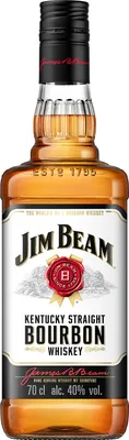 Produktbild von Jim Beam Bourbon Whiskey 40 % 700ml
