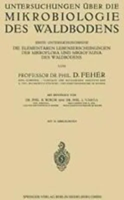 Obrázek produktu pro Untersuchungen über die Mikrobiologie des Waldbodens