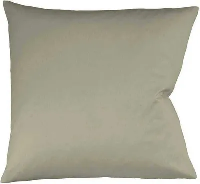 Produktbild von fleuresse Mako Satin Kissenbezug Colours Uni 80x80 cm Grau