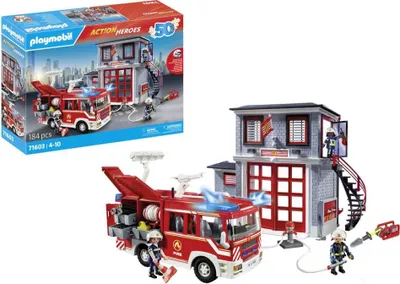 Produktbild von PLAYMOBIL Action Feuerwehr-Megaset