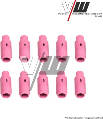Obrázok produktu pre Plynové dýzy VECTOR WELDING pre zváracie horáky TIG - velkost 5 - 10N49 (1 kus)