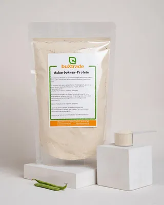 Zdjęcie produktu dla 1 kg białka z fasoli deszydenkowej | Proszek | Białko | Fasola deszydenkowa | Alternatywa dla soi
