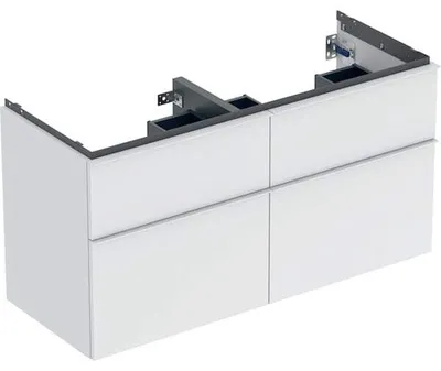 Produktbild von Geberit 502.309.01.3, Weiß, 4 Schublade(n), 1184 mm, 476 mm, 615 mm