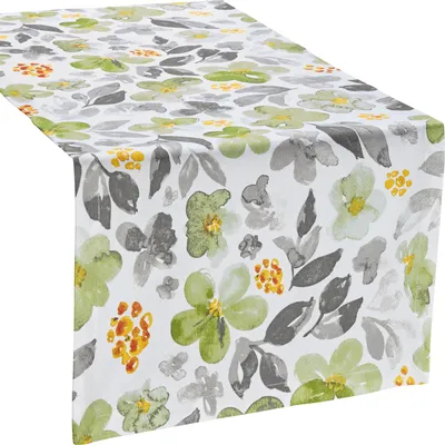 Produktbild von REDBEST Tischläufer grün-grau 50x150 cm
