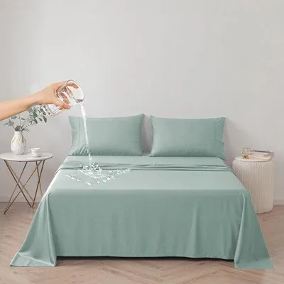 Obrázok produktu pre Nepremokavý chránič matraca, zelený, Super King Size (230 x 300 cm)