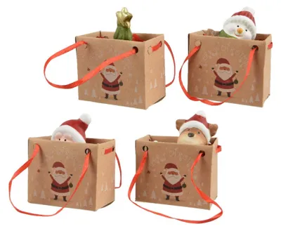 Obrázok produktu pre Vianočná figúrka Decoris v vrecku, 4 x 3,2 x 6,5 cm