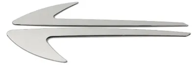 Imagen del producto de Moldura decorativa para puerta, compatible con puertas de vehículos, apta para ambos lados, para BMW Serie 3 (sedán, modelo E90), código de producto LC-96DT002