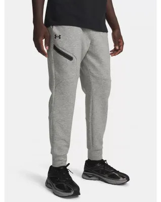 Obrázok produktu pre Tepláky Under Armour Unstoppable Fleece, šedé, veľkosť L / štandardný strih, pánske, šedé, veľkosť L