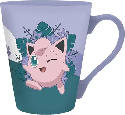 Produktbild von Pokémon Tasse  Jigglypuff multicolor Fan-Merch, Gaming Keramik Standard