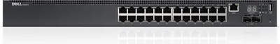 Immagine prodotto di DELL 210-ABNV DELL PowerConnect N2024 Switch di rete gestito L3 Gigabit Ethernet (10/100/1000) 1U Schwarz