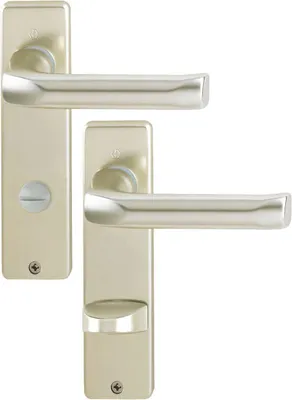 Produktbild von HOPPE Kurzschild-Garnitur  London  Aluminium Neusilber 113/202KP/AP - 6675201