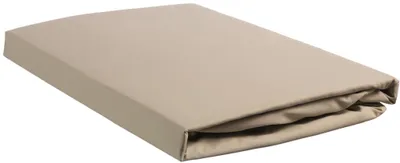 Produktbild von Beddinghouse Perkal-Topper Spannbettlaken  Farbe Sand Größe 80/90 x 210/220 cm