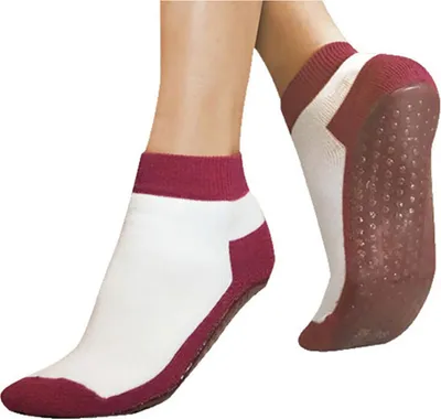 Image de Chaussettes antidérapantes Suprima - unies - 4-820-023 - taille 3538 - noir