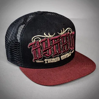 Obrázok produktu pre Kšiltovka Hyraw Flatbrim Trucker Cap - Red Classic