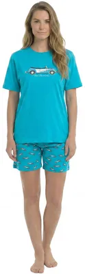 Immagine prodotto di Pigiama estivo da donna in cotone a maniche corte Kisses&Love KL40000