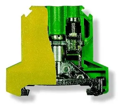 Obrázok produktu pre Ochranná svorkovnica 10 mm2 zeleno-žltá ZSO 1-10,0 14503319