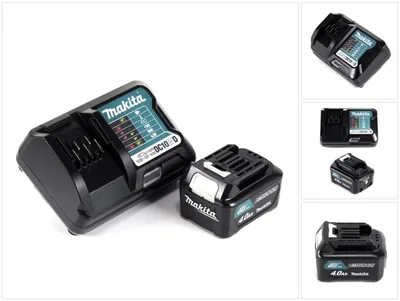 Produktbild von Makita Power Source Kit 12V mit 1x BL1041B Akku 4,0Ah + DC10WD Ladegerät
