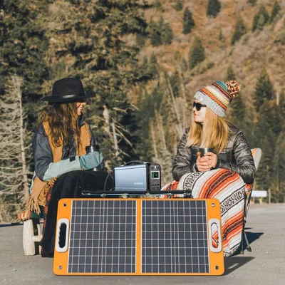 Productafbeelding van Opvouwbaar Zonnepaneel - Mobiel Zonnepaneel - Flexibel Zonnepaneel - Fotovoltaïsch Paneel