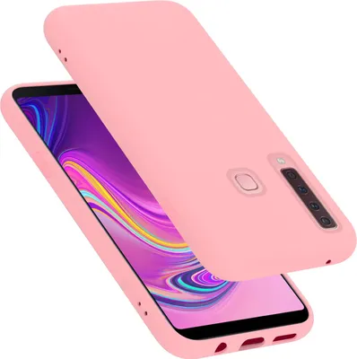 Obrázok produktu pre Ochranný kryt Cadorabo pre Samsung Galaxy A9 2018 v ružovom puzdre na mobilný telefón kryt TPU puzdro