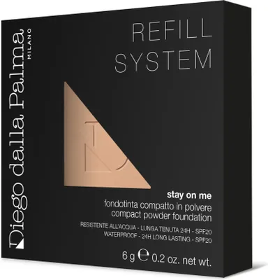 Produktbild von Diego dalla Palma Stay On Me, Kompaktes Gehäuse, Pulver, Beige, Natürlich/Natur, 6 g, 24 h