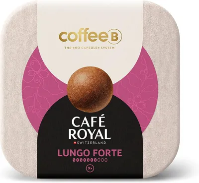 Obrázek produktu pro Kávové kuličky CoffeeB Café Royal, Lungo Forte, 9ks