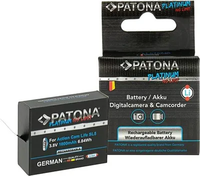 Zdjęcie produktu dla PATONA 4231, Bateria do kamery, 28 g, Czarny