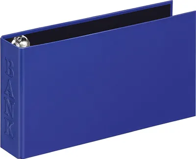Produktbild von Veloflex Bankringbuch 2-Ringe DIN A6 quer 4.5 cm blau