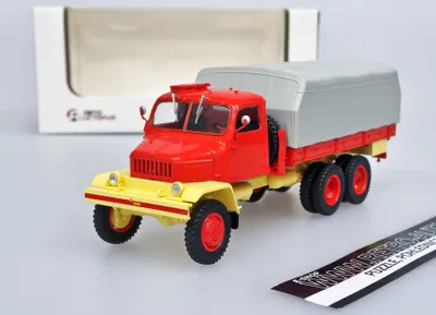 Obrázek produktu pro Praga V3S valník s plachtou - červená/Šedá 1:43 MODIMIO