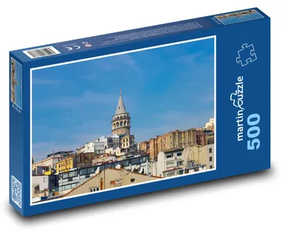 Obrázek produktu pro Puzzle 500 Galatská věž - Istanbul, Turecko - martinpuzzle