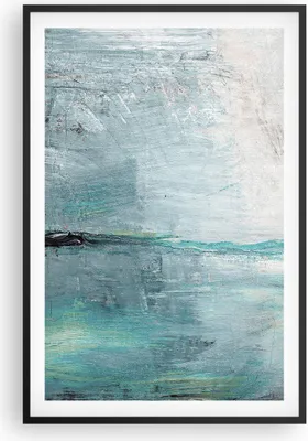 Produktbild von Gerahmtes Poster - Schwarzer Rahmen - Abstraktion modern - 61x91,5 cm - Wand Bild - Wanddeko - Wandbilder - Kunstposter - Wandposter - Bilderrahmen - Bilder - Kunstdruck - Wandbild - P2BPA61x91-3591
