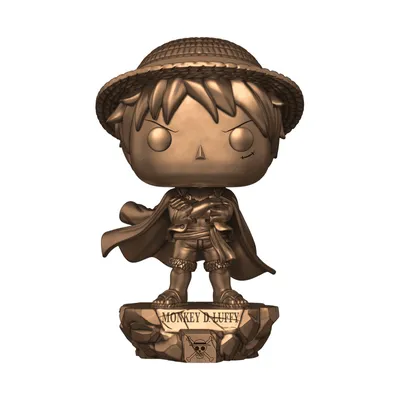 Produktbild von Funko Pop! Plus: One Piece - Monkey D. Luffy #1900 Bronze Statue Funko Exclusive