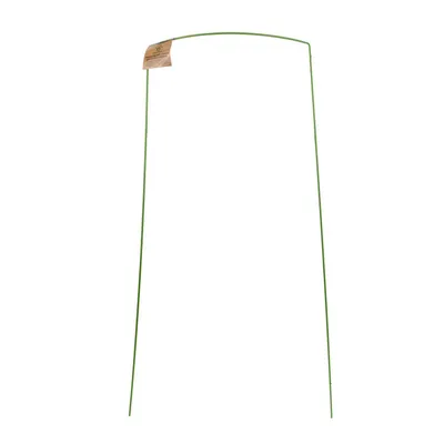 Produktbild von Plantris Pflanzenstütze U-Form 45 × 100 cm grün – Gartenstütze aus Stahl mit PE-Beschichtung, Rankhilfe für Gartenpflanzen