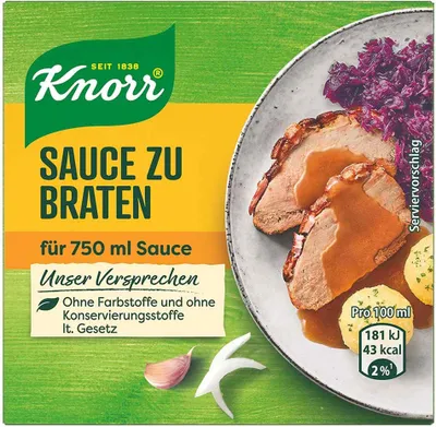 Produktbild von Knorr Braten Saft Würfel 75g