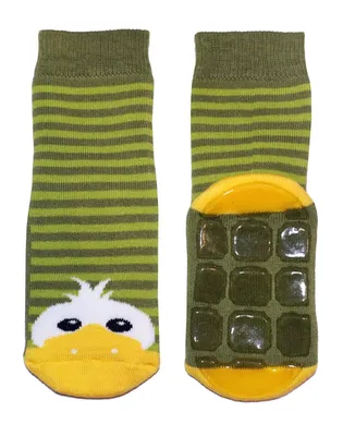 Produktbild von Damen ABS-Socken aus Baumwolle Ente Grün Größe 39-42