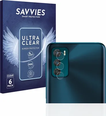 Produktbild von 6x Für Motorola Moto G42 (NUR Kameraschutz) Schutzfolie Savvies Displayschutz Display Schutz Folie Klar Transparent