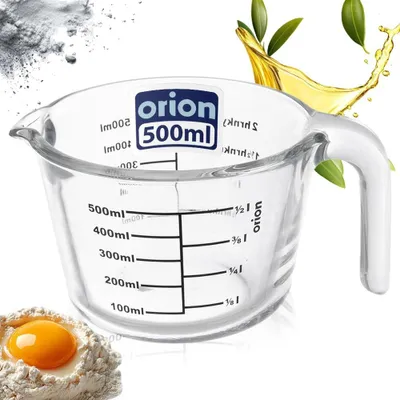 Immagine prodotto di Caraffa graduata da cucina 500ml, 1 pezzo