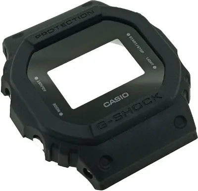 Produktbild von Casio G-Shock > Gehäuse 10669436 Resin Lünette schwarz DW-5600BCE-1