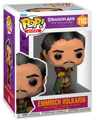 Produktbild von Funko FK90826 - Dragon Age: The Veilguard POP! Games Vinyl Figur Emmrich Volkarin 9 cm -