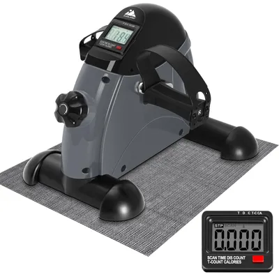 Image de EVOLAND : Mini vélo d'entraînement pour la maison, appareil de musculation pour les bras et les jambes, appareil de fitness, articles de sport