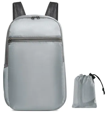 Imagen del producto de Mochila plegable ultraligera de 20 litros, ideal para senderismo y viajes