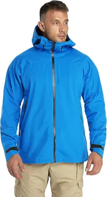 Produktbild von Regenjacken für Herren, leichte Softshelljacken, wasserdicht, winddicht, Outdoor-Jacken, atmungsaktive Wanderjacken, funktionelle Jacken für Trekking, Wandern und Camping