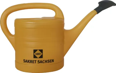 Produktbild von 5L Gießkanne gelb mit Aufdruck