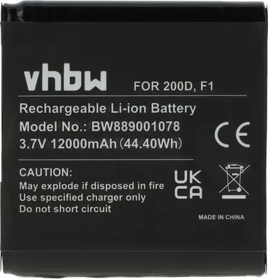 Produktbild von vhbw Akku kompatibel mit Pure Avalon N5 digital Radio (12000 mAh, 3,7 V, Li-Ion)