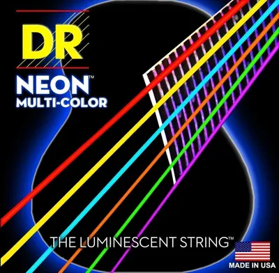 Zdjęcie produktu dla DR Strings MCA-12 Neon Struny do gitary akustycznej