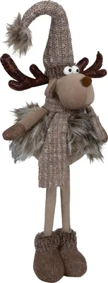 Produktbild von Elch 36-56cm (56-76cm) Dekofigur Weihnachten