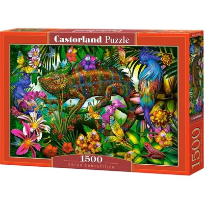 Produktbild von CASTORLAND Puzzle Bunter Wettbewerb 1500 Teile