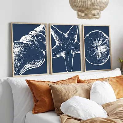 Immagine prodotto di Wallity, Huhu238 - 50 x 70, quadro decorativo in MDF con cornice (3 pezzi), multicolore, 100% MDF, 50 x 70 cm